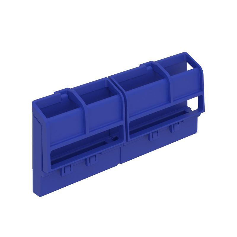 Держатель шинный FRAME 162мм 4 сегмента до 20 полюсов (для всех щитков) син. DKC F08ZZHU1