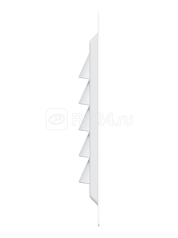 Решетка вентиляционная вытяжная стальная с покрытием полимерной эмалью 125х125мм ERA 1212МЭ