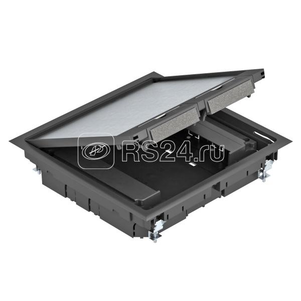 Лючок система 55 полиамид GES9 55U V 9011 черн. OBO 7405039