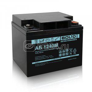 Аккумулятор стационарный свинцово-кислотный с регулирующим клапаном АБ 1240М Болид 283934