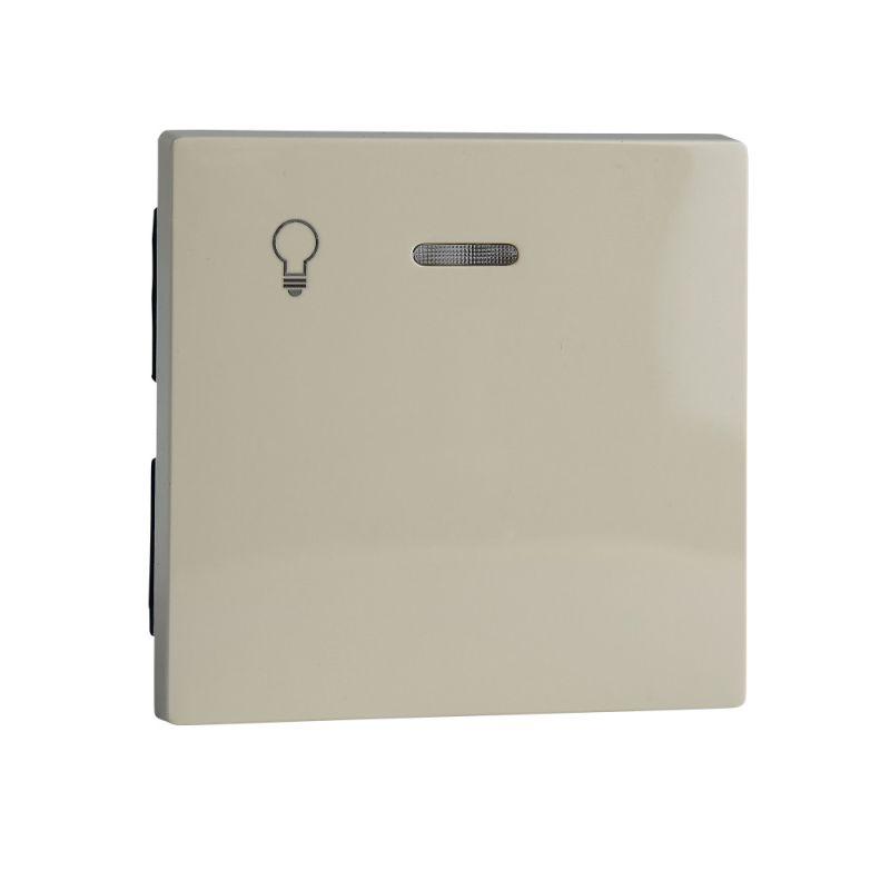 Клавиша Merten с окошком для свет. инд. "Свет" беж. SchE MTN435944