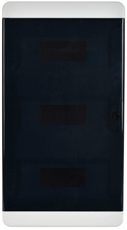 Корпус ЩРН-П-36 TEKFOR IP41 черн. прозр. дверь пластик. IEK TF5-KP12-N-36-41-K01-K03