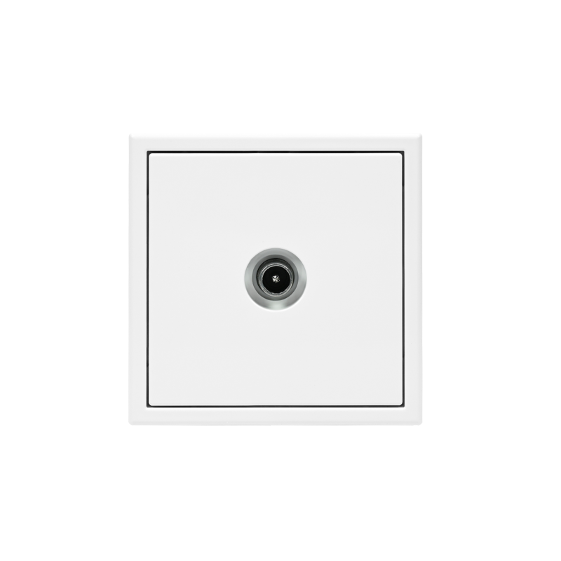 Розетка телевизионная оконечная TV ArtGallery 1дБ механизм лотос SE GAL001391