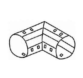 Угольник для дренаж. труб 90град. d63мм Ruvinil УДР-063