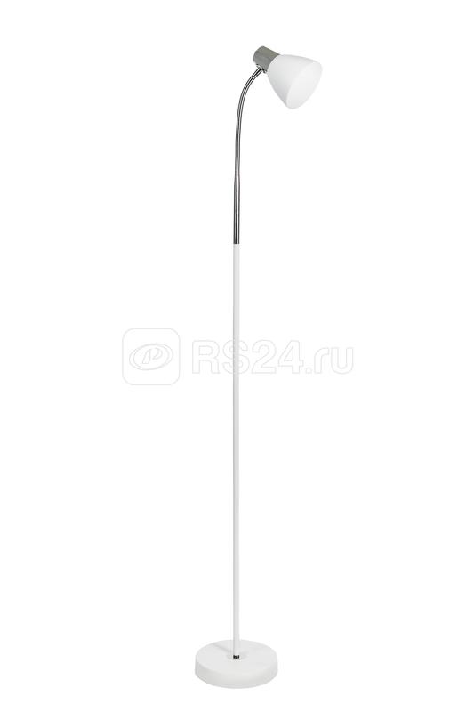 Светильник напольный РУНА/торшер 40Вт 220В ЛОН Е27 без лампы бел. Трансвит 49268