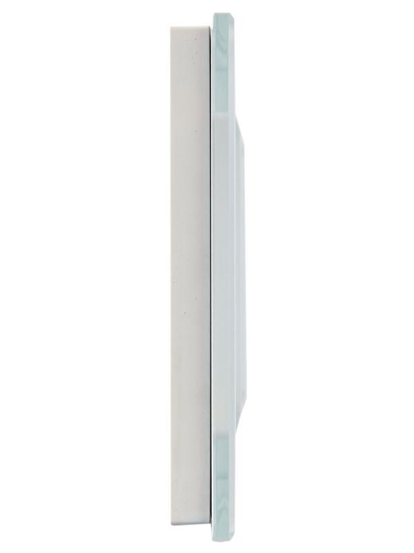 Рамка 2-м BRITE РУ-2-2-БрБ стекло бел. IEK BR-M22-G-K01