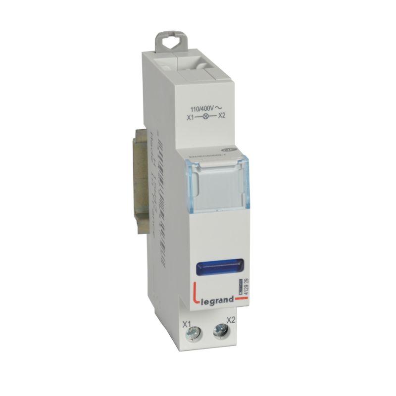 Лампа индикации 1мод. 110/400В CX3 1хLED син. Leg 412929