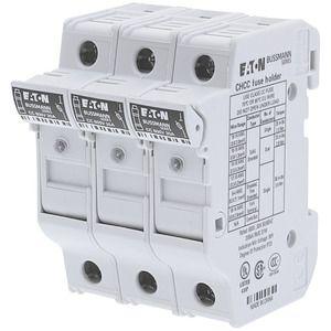 Держатель/разъединитель модульный 3P 10х38 30А 600В класс CC индикация EATON CHCC3DIU