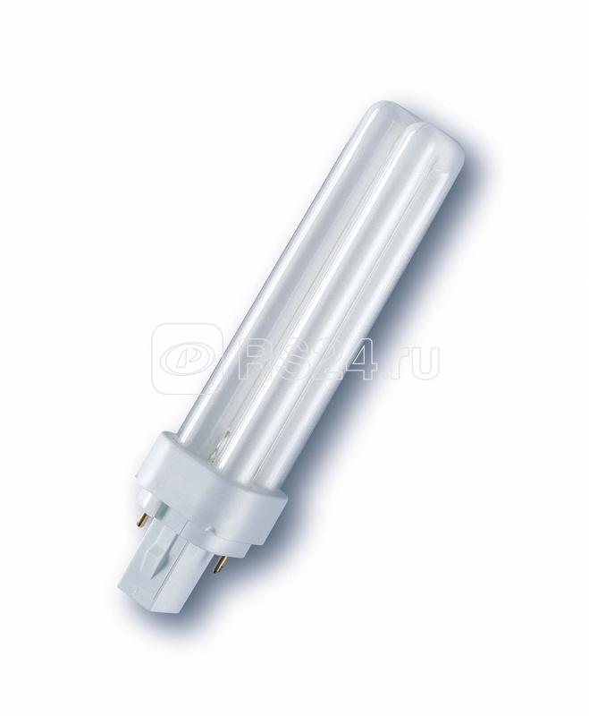 Лампа люминесцентная компактная DULUX D/E 26Вт/830 G24q-3 OSRAM 4099854122439