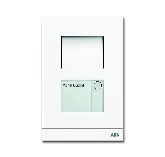 Станция аудио вызывная 1-кл. матов. бел. ABB 2CKA008300A0086
