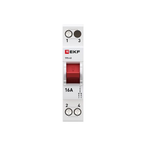 Переключатель трехпозиционный ТПС-63 1P 16А PROxima EKF TPS116