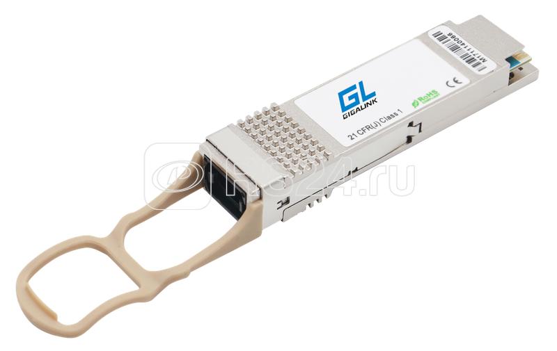Модуль QSFP SR4 40Гбит/с MPO12 коннектор мультимод до 300м OM3 400м OM4 B polarity NIKOMAX GL-OT-SQ40MPO12-SR4