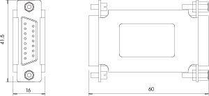 Устройство защиты от импульсных перенапр. УЗИП для телекоммуникационных сетей 15-пол. 18В SD15-V24 15 OBO 5080150