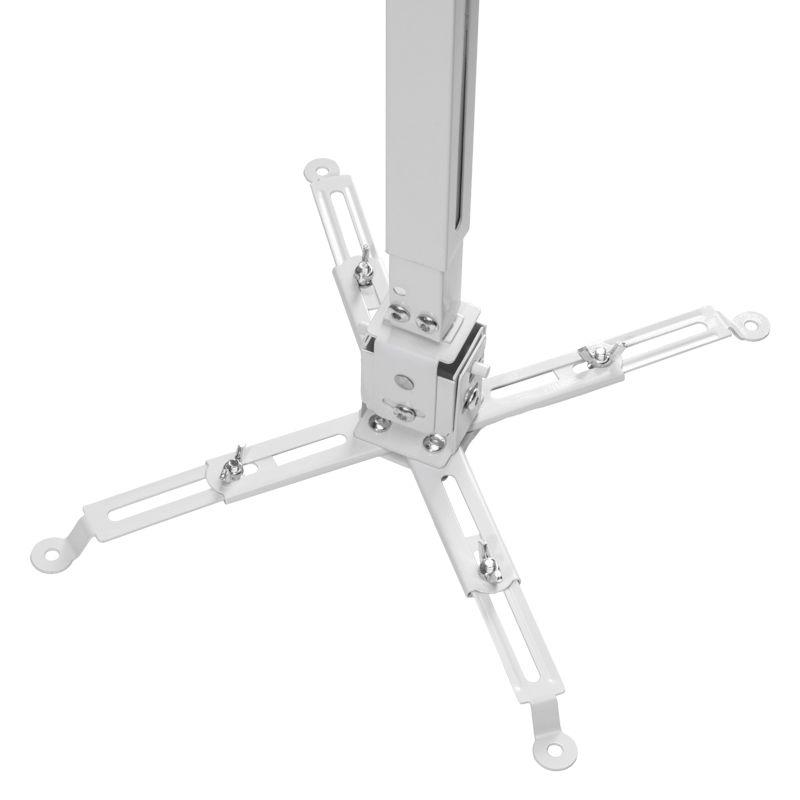 Кронштейн для проектора потолочн. с регулировкой расстояния 430-650мм макс. 15кг бел. PROFI Rexant 38-0323