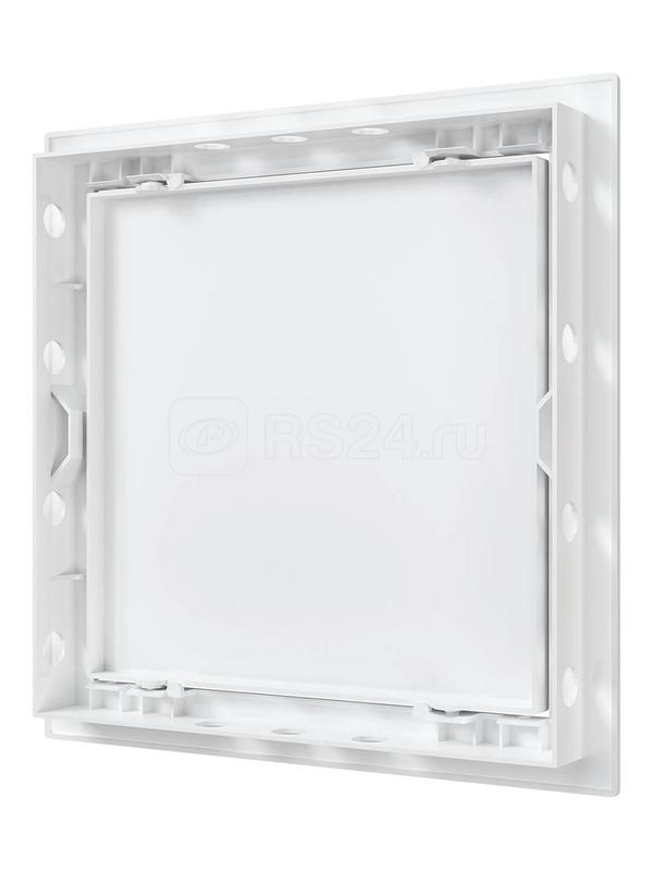 Люк-дверца ревизионный нажимной 218х218мм фланец 196х196мм AURAMAX AD2020