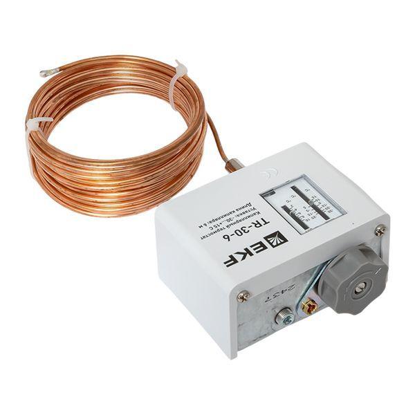 Реле температуры (термостат) капилляр 6м EKF TR-30-6