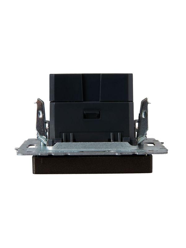 Розетка BRITE USB A+C 18Вт РЮ11-1-БрТБ механизм бронза IEK BR-U22-018-K45