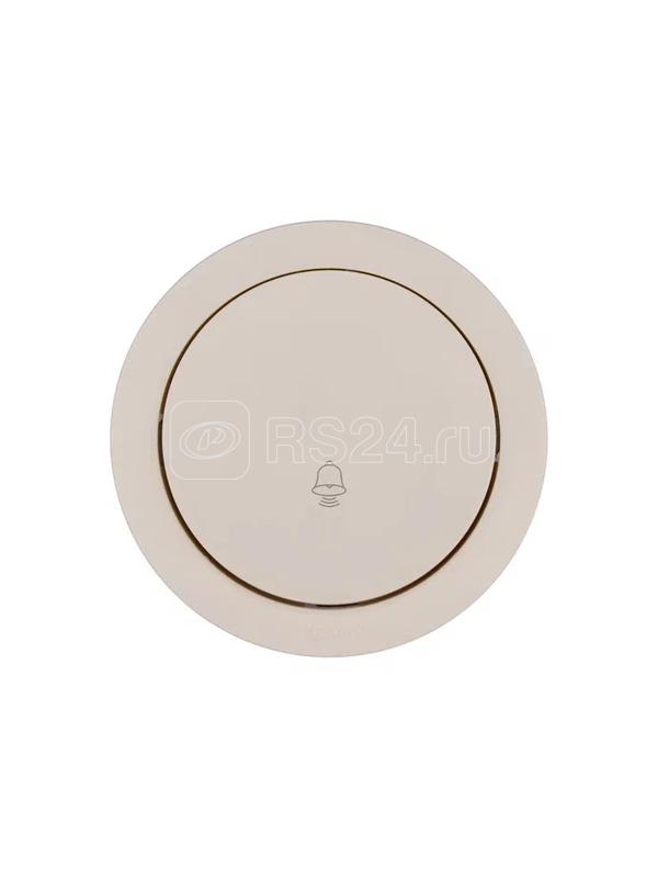 Кнопка звонка СП OSEN механизм сл. кость LEZARD 743-9088-103