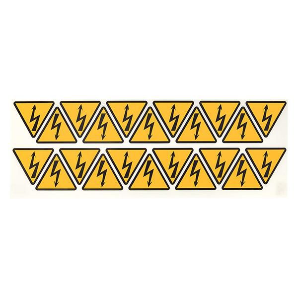 Знак "Молния" 50х50х50мм EKF an-1-03