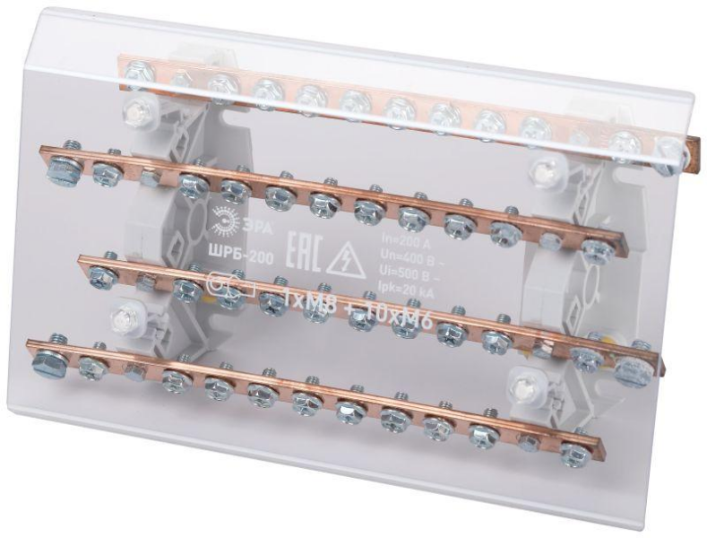 Блок распределительный шинный NO-224-73 ШРБ-200 Эра Б0063072