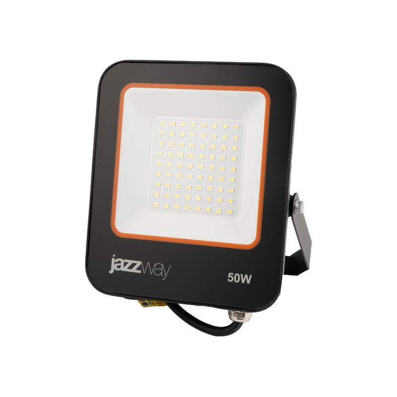 Прожектор светодиодный PFL-V 50Вт 6500К IP65 ДО JazzWay 5039735