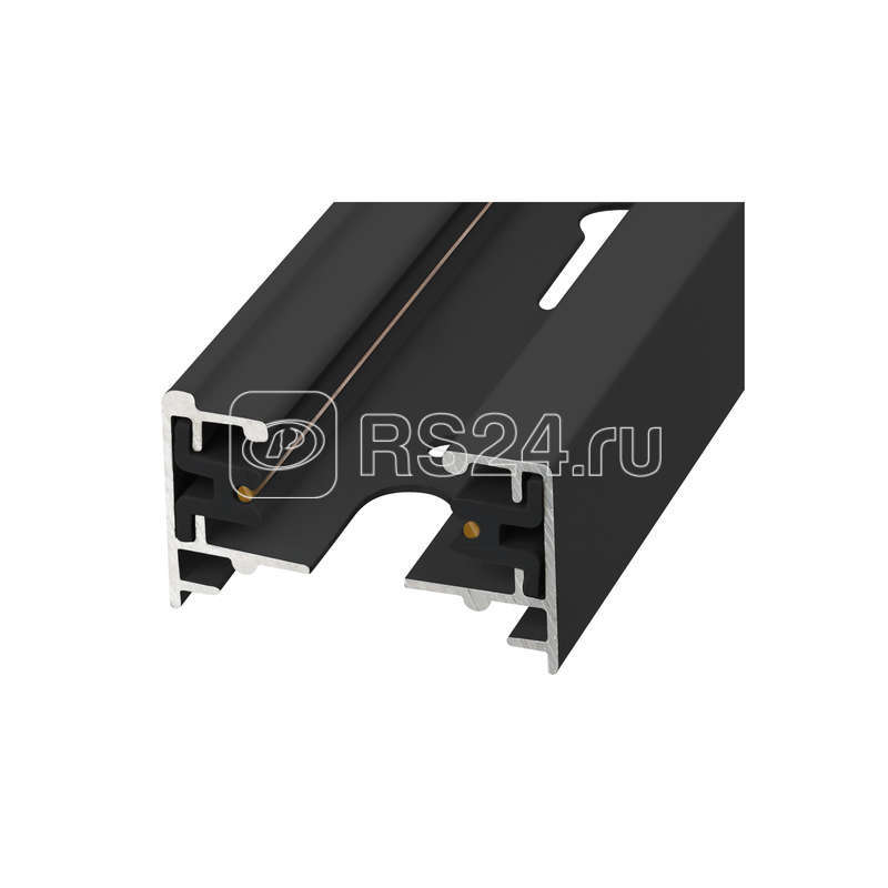 Шинопровод UBX-Q121 KS2 BLACK 100 POLYBAG черн. Uniel UL-00001283