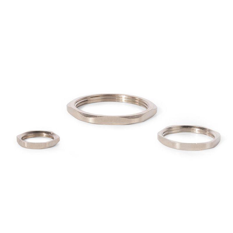 Гайка латунная плоская ГП-М50 (уп.20шт) Fortisflex 88236