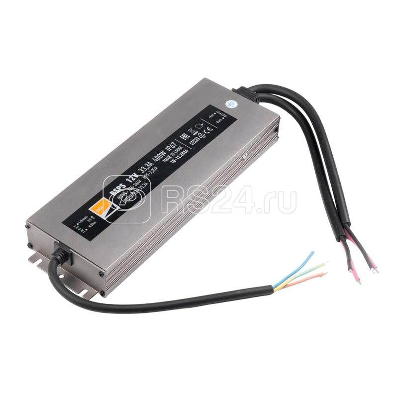 Блок питания для светодиод. ленты BSPS 12В 33.30А=400Вт IP67 JazzWay 5062108