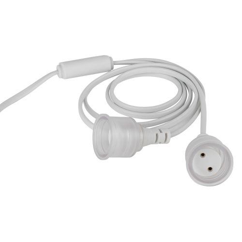 Патрон FITO-Holder G13 IP65 mini для ламп FITO до 600мм 2хG13 с выключателем вилкой 1.5м Эра Б0057744