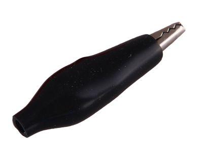 Зажим "крокодил" 5А 40мм в изоляторе (пакет Боб) (уп.2шт) Rexant 16-0001-9