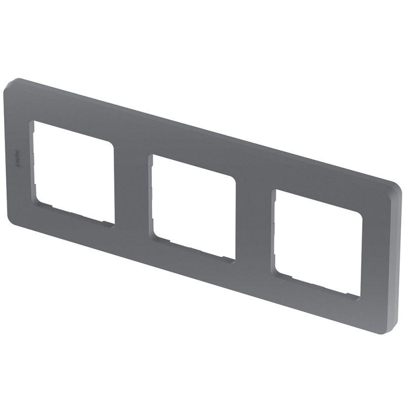 Рамка 3-м Inspiria дым. IEK 673957