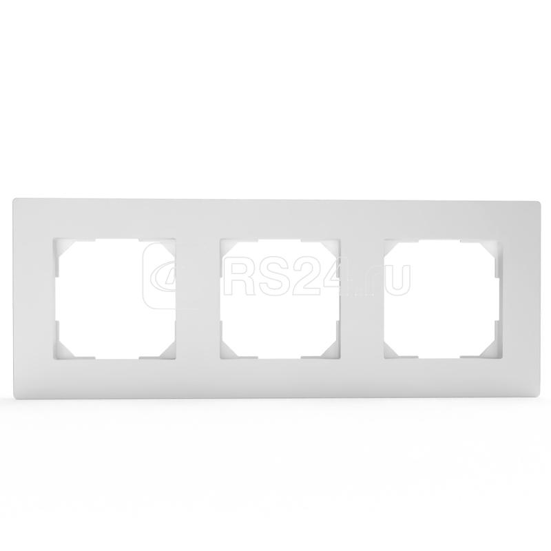 Рамка 3-м Pixel универс. бел. TOKOV ELECTRIC TKE-PX-RM3-C01