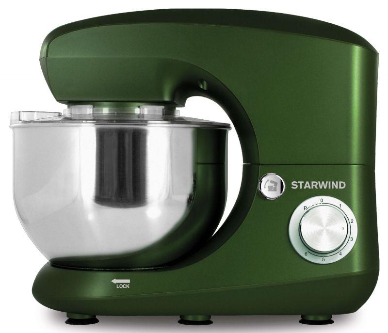 Миксер планетарный SPM5185 1000Вт зел. STARWIND 1033615