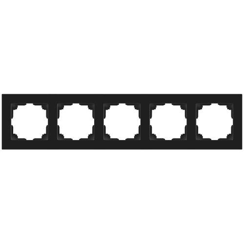 Рамка 5-м СП Accent 6-505-05 антрацит Intro Б0063728