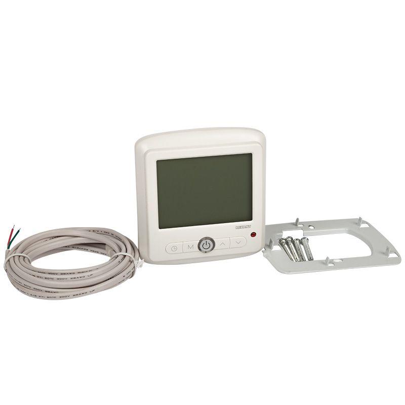 Терморегулятор прогр. R860XT дисп. датчик пола; датчик возд. 3.6кВт 16А бел. REXANT 51-0560