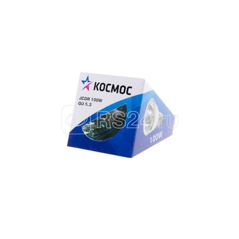 Лампа галогенная JCDR 100Вт GU5.3 220В Космос LKsmJCDR220V100W