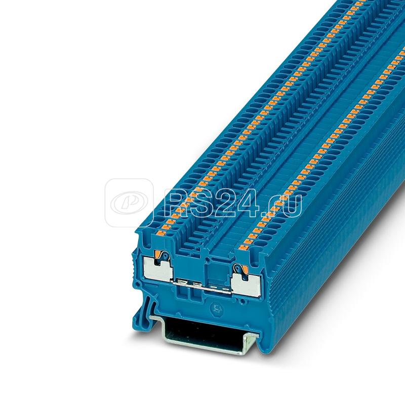 Клемма проходная PT 1.5/S BU Phoenix Contact 3208126