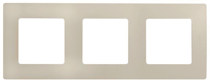 Рамка 3-м Etika сл. кость IEK 672513