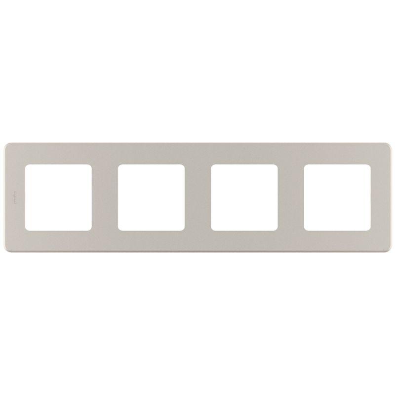 Рамка 4-м Inspiria шампань IEK 673968