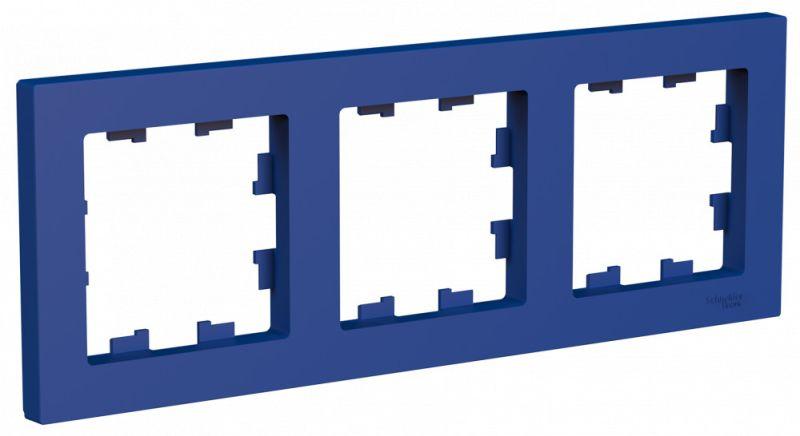 Рамка 3-м AtlasDesign универс. аквамарин SE ATN001103