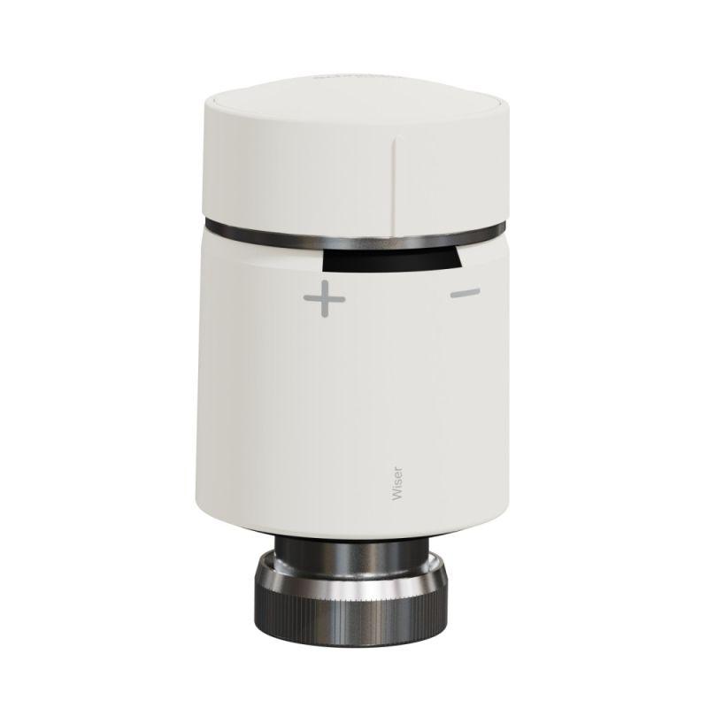 Термоголовка iTRV WISER для радиоторной батареи беспроводн. ZigBee 3.0 бел. SchE CCTFR6100Z3