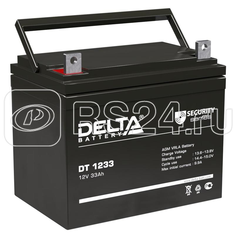 Аккумулятор ОПС 12В 33А.ч DT 1233 Delta 4614010040009