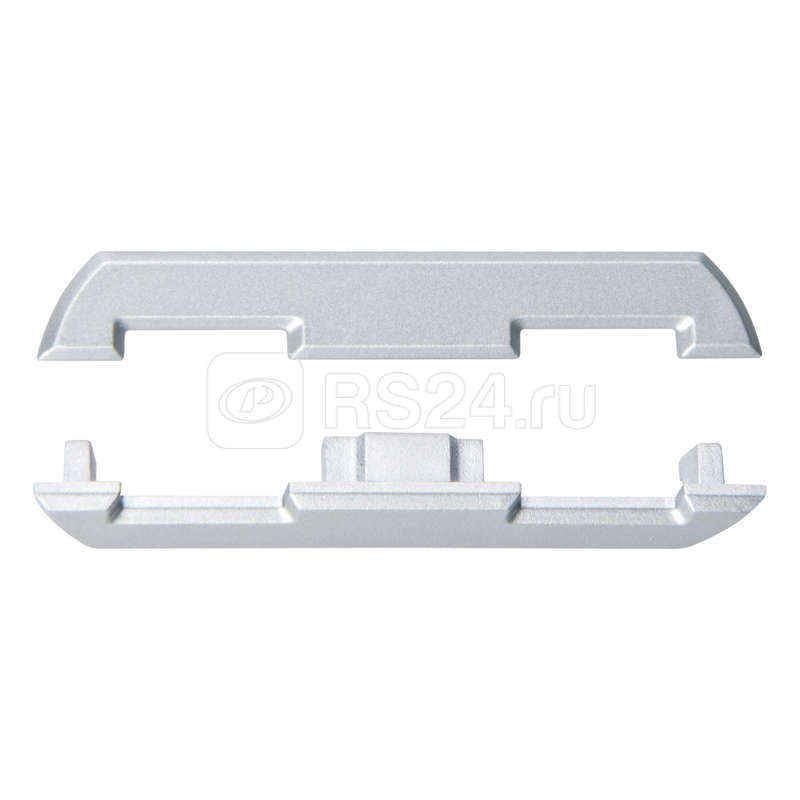 Набор аксессуаров UFE-N08 SILVER B POLYBAG для алюм. профиля заглушки 4шт пластик серебр. Uniel UL-00000628