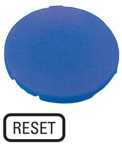 Шильдик кнопочный плоский "ВОЗВРАТ" M22-XD-B-GB14 син. EATON 218204