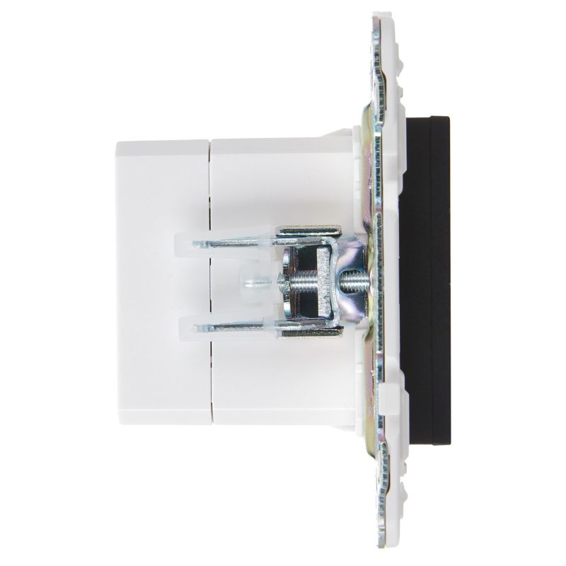 Розетка USB A+A 3.1А SKANDY SK-R15Bl черн. IEK SK-U21-D31-K02