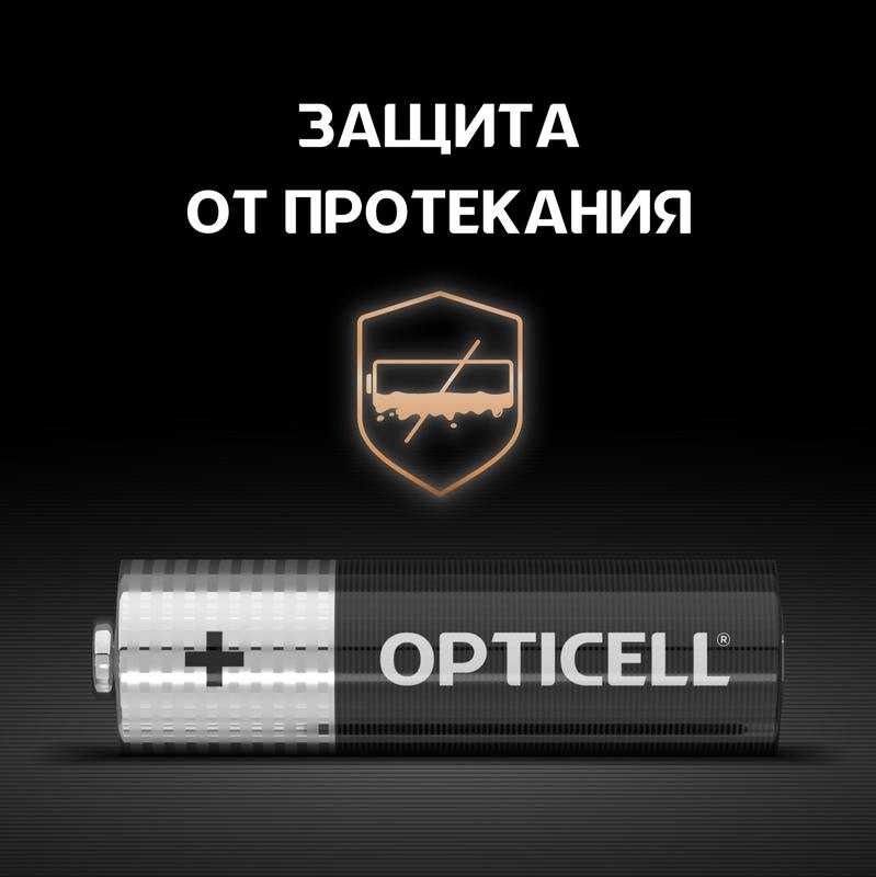 Элемент питания алкалиновый AA/LR6 (блист. 12шт) Basic Opticell 5051010/6051010