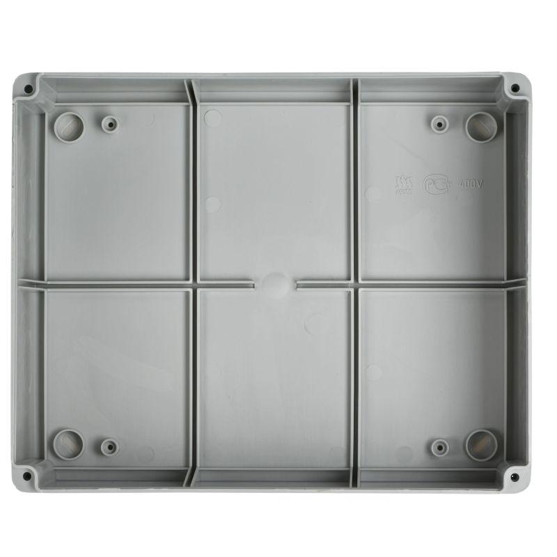 Коробка распаячная ОП 240х195х90 IP55 КМ41276 прозр. крыш. IEK UKO10-240-195-090-K51-55
