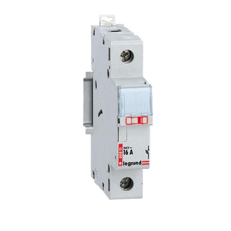 Держатель-разъединитель предохранителей 1п 16А Leg 005811