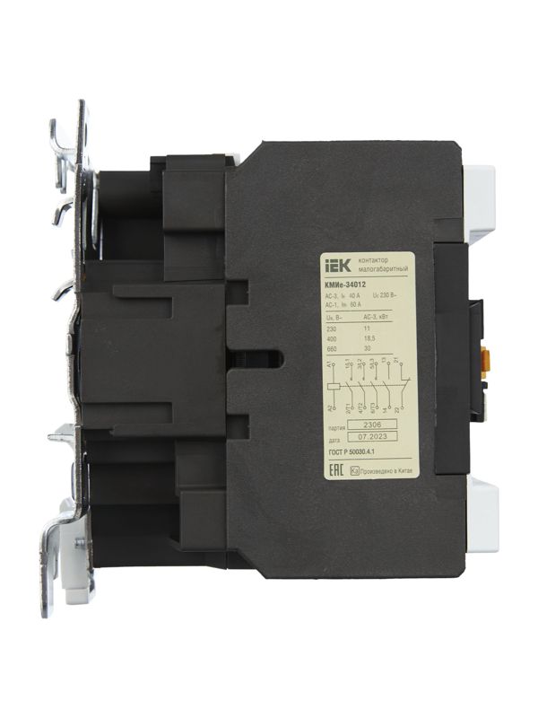 Контактор КМИе-34012 40А 230В/АС3 1НО 1НЗ GENERICA KKME31-040-230-11