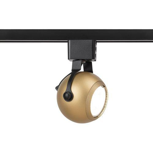 Светильник трековый TR35-GU10 80х130 8722MR16 GU10 1ф MG матов. зол. Эра Б0053297